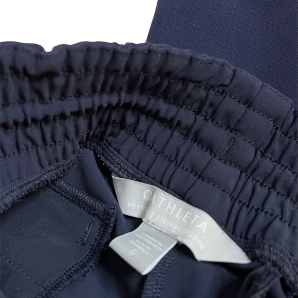 Athleta Blue Metropolis Straight Leg Pants 6 - Picture 5 of 5